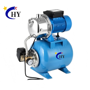 Pompe à jet pour puits peu profond en acier inoxydable haute efficacité, système de surpression automatique avec réservoir <span class=keywords><strong>sous</strong></span> <span class=keywords><strong>pression</strong></span> pour l'irrigation domestique et agricole - Product Image 1