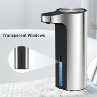 CF Smart capteur électrique sans contact salle de bain main cuisine plastique liquide distributeur de savon automatique luxe automatique sans contact