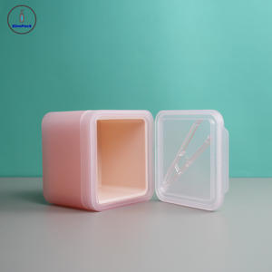 กระปุกพลาสติกทรงสี่เหลี่ยมสำหรับใส่ผลิตภัณฑ์เครื่องสำอาง ขนาด 300 กรัม พร้อมไส้ในสำหรับเปลี่ยน ใช้สำหรับบรรจุภัณฑ์มาส์กหน้า ครีมบำรุงผิว ครีมบำรุงรอบดวงตา ฝาเกลียว - Product Image 4