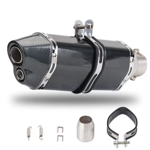 51MM Universel Moto Tuyau D'échappement Silencieux Ak Escape Moto pour CB400 R6 <span class=keywords><strong>Cb1000r</strong></span> Cbr650f Gsxr750 K11 Mt07 Z900 Z650 - Product Image 3