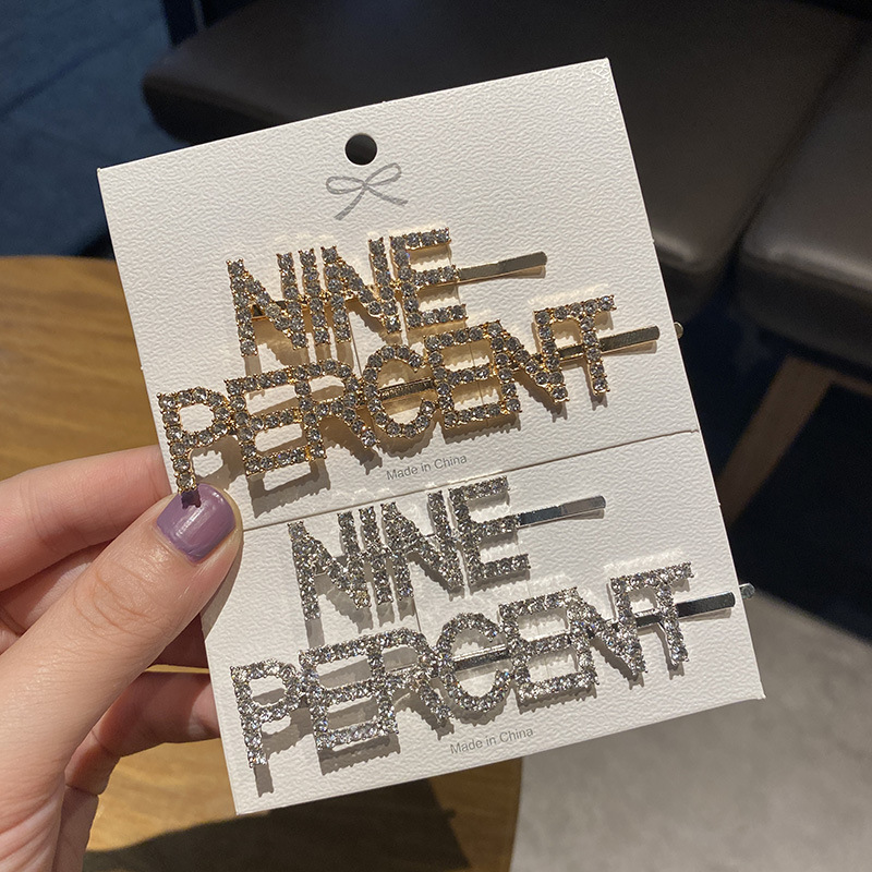 Заколка для волос с кристаллами и кристаллами для женщин