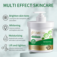 Crème éclaircissante puissante, produits de soin de la peau blanchissants, lait AHA, glutathion, niacinamide, lotion corporelle