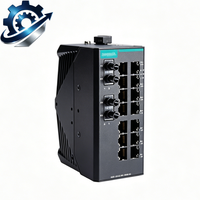 Compras en pánico: Switch de red industrial gestionado EDS-2018-ML-2GTXSFP-T EDS-2010-ML-2GTXSFP con transmisión de red estable