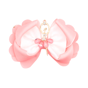 Lazos para el Cabello de Niña Personalizados, Coloridos, Bonitos y Económicos, con Diseño de Bailarina, para Niñas y Bebés - Product Image 2