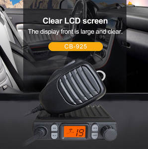 <span class=keywords><strong>Radio</strong></span> mobile amateur intelligente de 10 mètres CB-<span class=keywords><strong>925</strong></span> Mini CB Talkie-walkie mobile AM <span class=keywords><strong>FM</strong></span> <span class=keywords><strong>Radio</strong></span> de voiture - Product Image 4