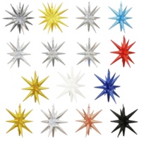 Ballons en aluminium monobloc de 22 et 27 pouces, forme étoile et goutte d'eau, pour décoration d'arche de fête d'anniversaire, réutilisables