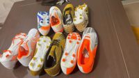 Lot de Stock de Chaussures de Football FG pour Hommes Couleurs Assorties Vente en Gros Bottes de Football Prêtes à l'emploi Approvisionnement en Gros