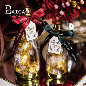 Vente <span class=keywords><strong>en</strong></span> gros <span class=keywords><strong>de</strong></span> boîtes à bonbons personnalisées pour mariage, style créatif <span class=keywords><strong>et</strong></span> nouveau - Boîte à bonbons miniature <span class=keywords><strong>en</strong></span> plastique transparente <span class=keywords><strong>en</strong></span> <span class=keywords><strong>forme</strong></span> <span class=keywords><strong>de</strong></span> <span class=keywords><strong>bouteille</strong></span> <span class=keywords><strong>de</strong></span> champagne - Product Image 5