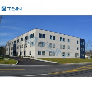 多层现代预制钢公寓楼成本效益住宅建筑医院超市大厅 - Product Image 1