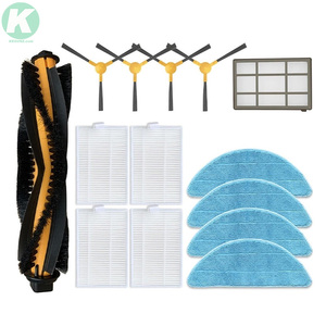 Accesorios para el Robot <span class=keywords><strong>Aspirador</strong></span> Creat <span class=keywords><strong>Ikohs</strong></span> Netbot S18, Filtro HEPA de Repuesto, Cepillo Principal, Cepillo Lateral, Paño de Limpieza, Repuestos - Product Image 1
