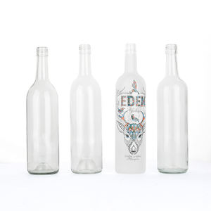 Approvisionnement d'usine 375/750ml clair ambre vert vide vin jus Soda Champagne <span class=keywords><strong>Bordeaux</strong></span> bouteille acceptée personnalisation - Product Image 5