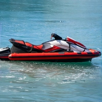 Collier de flottation gonflable Dockitjet pour jet ski, stabilisateur de jet ski en PVC, collier pneumatique