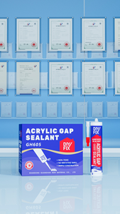 Scellant acrylique haute performance pour sceller les espaces entre les portes et les fenêtres, les fissures dans les murs et les plinthes. - Product Image 6