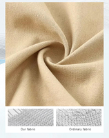 Tissu en mélange de coton et de lin teint réactif, directement de l'usine, pour vêtements