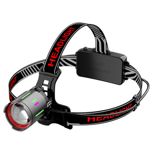 Faro LED de 5W recargable con zoom para camping, pesca y trabajo. - Product Image 1
