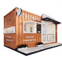 Nouveau modèle CM120 de kiosque en bois de style 'Net Red' pour thé au lait, café et services postaux, personnalisable, conception gratuite, maison en EPS