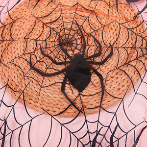 <span class=keywords><strong>Tela</strong></span> <span class=keywords><strong>de</strong></span> gasa con diseño <span class=keywords><strong>de</strong></span> telaraña para Halloween, material para disfraz <span class=keywords><strong>de</strong></span> fantasma rosa oscuro, tul precortado al por mayor para manualidades, <span class=keywords><strong>araña</strong></span> metálica - Product Image 1