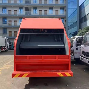 Camion Compacteur à Prix d'Usine 5-10 Tonnes, Corps de Camion à Ordures Personnalisé 14CBM, Camion de Transport de Déchets Compressés - Product Image 2
