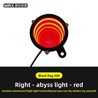 Couverture décorative lumineuse 12V modifiée Abyss pour Napoleon 450 Golden Cat 500/450/350 Gray Stone 250/300 Black Flag 500