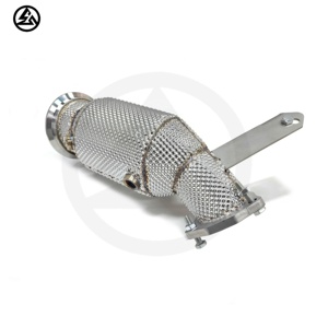 Tubo de escape CSZ para <span class=keywords><strong>Porsche</strong></span> <span class=keywords><strong>Macan</strong></span> 95B 2,0 T 2020-2023 tubo recto con escudo térmico - Product Image 6