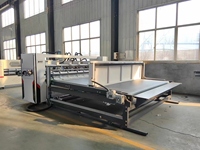Machine de découpe de carton ondulé informatisée à lame fine, avec alimentation par aspiration, compteur et empileur, pour le découpage et le rainurage du papier, avec roulement