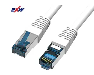 كابل شبكة cat5e cat6 utp sftp sstp مرن 1 متر 30 سم كابل شبكة من مادة pvc