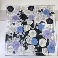 Mode 18 momme zijden sjaal 100% moerbeizijden sjaal 65*65cm digitale print zijden satijn vierkante halssjaal voor vrouwen cadeau groothandel