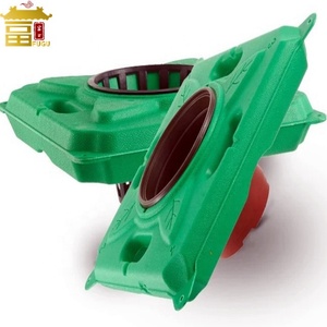 HDPE เป็นมิตรกับสิ่งแวดล้อมบำบัดน้ำเสียพืชน้ำเทียมชีวภาพลอยเกาะ - Product Image 2