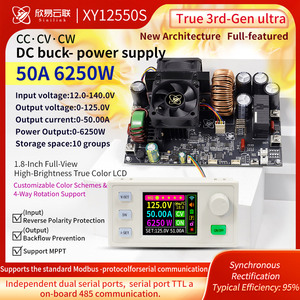 XY12550S CNC DC adjustable regulated power supply constant voltage constant current <strong>module</strong> 125V/50A/6250W true three generations - Product Image 5