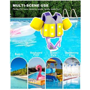 <span class=keywords><strong>Chaleco</strong></span> Salvavidas de Dibujos Animados para Piscina, <span class=keywords><strong>Chaleco</strong></span> de Seguridad para Niños de 2 a 7 Años, para Natación y Snorkel - Product Image 6