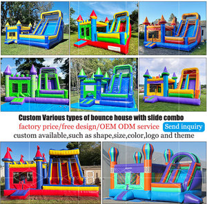 Hete Verkoop Kasteel Feest Opblaasbare Bounce Huis Glijbaan Uitsmijter Jumper Commercieel Opblaasbaar Kasteel Bounce Huis Voor Kinderen - Product Image 4