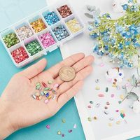 Petites coquilles de nacre naturelle concassée pour les mariages, le remplissage de vases, la décoration de la maison et l'artisanat