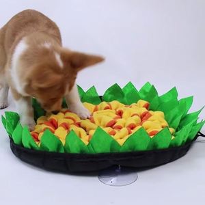 Tapis de Sniffing Interactif pour Chiens : Jouet Anti-Stress, Distributeur Lent de Friandises, Durable, Écologique, Gris – Encourage la Chasse Naturelle - Product Image 6