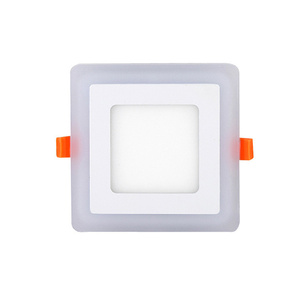 18W <span class=keywords><strong>LED</strong></span> empotrable techo panel plano abajo luz ultra delgada lámpara blanco frío 6500K Rgb Rgbw <span class=keywords><strong>Led</strong></span> Spotlight Slim Round Square - Product Image 1