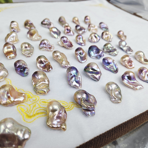 Selectie Service Aaa-Grade 20-30Mm Vlambal Regenboog Multicolor Avocado Barok Zoetwater Parels Losse Kralen Natuurlijk - Product Image 4