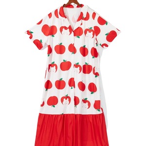 Abito da notte liscio su misura di <span class=keywords><strong>grandi</strong></span> dimensioni per le donne estate a maniche corte Casual dolce stampa <span class=keywords><strong>pigiama</strong></span> da <span class=keywords><strong>donna</strong></span> vestiti per la casa - Product Image 5