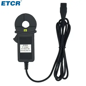 ETCR016 akım sensörü üreticileri kelepçe AC kaçak akım sensörü 0.00mA - 20A akım sensörü AC
