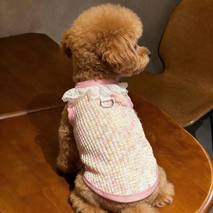 Pet vest, breathable <b>cat</b> <b>clothes</b>, cute and colorful, drop shipping, small dog leash, summer <b>clothes</b> - Product Image 4