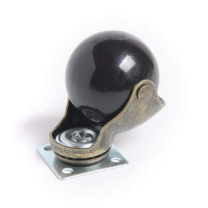 Rodas de placa vintage para serviço pesado com capacidade de 360LBS 2 polegadas - Product Image 3