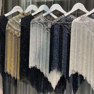 Blusa Sari de trabajo con bordado de diseñador para mujer, estilo de camisa con estampado informal para fiestas y bodas, exportación mundial - Product Image 2