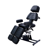 Table de massage Hongzi, multifonctionnelle, pliable, réglable en hauteur, micro-réglable, électrique, en cuir PU, pour salon commercial