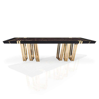 Ensemble de salle à manger élégant avec 4 chaises rotatives, design rond noir et blanc, idéal pour la maison, le restaurant, le bureau, style contemporain, table à manger