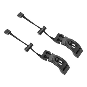 Support de bâton de trekking pour sac à dos, fixation robuste en plastique avec boucle élastique pour bâton de marche, corde et équipement sportif - Product Image 1