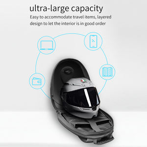 Led Backpack Supplier Wholesale Diy Animated Girls Riding Hard Antibacterial Waterproof Recreational <b>Motorcycle</b> <b>Helmet</b> Backpack - Product Image 4