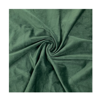Tissu en velours California Dining Chairs Tissus d'ameublement Tissu en velours vert olive pour canapé