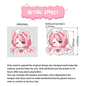 El fabricante proporciona un personaje de anime de gama alta KPOP Demon Girl Group llavero de resina epoxi - Product Image 6