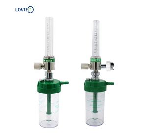 Lovtec 낮은 가격 짧은 배달 시간 조정 유량 Oxigen 산소 유량계 가스 커넥터 산소 가습기 병 - Product Image 3