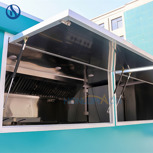 Remorque alimentaire mobile en acier inoxydable et fibre de verre Honlu, entièrement équipée pour la vente de fast-food, de glaces, de bière, de barbecue et de <span class=keywords><strong>burgers</strong></span> - Product Image 6