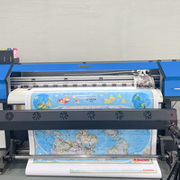Imprimante Grand Format Éco-Solvant Dx5/Xp600 1,8m 1440dpi pour Bannières Extérieures/Bâches/Vinyle