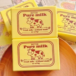 Juguete Blandito de PU con Forma de Bloques de Mantequilla y Leche Simulados, Súper Suave, Húmedo y Esponjoso, Juguete Antiestrés Creativo para Aliviar el Estrés - Product Image 4